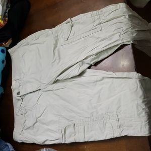 Kaki Cargo Pants